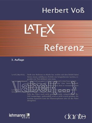 cover image of LaTeX-Referenz